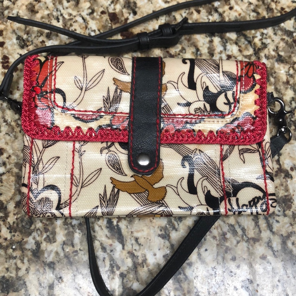 Sakroots Crossbody Laminated Bag
